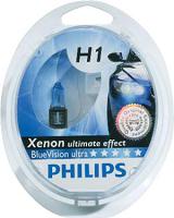 Fotografia produktu PHILIPS PH12258BV-BL żarówka 2H1+W5W blue niebiesk Vision