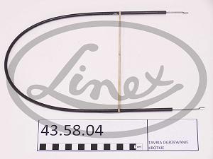 Fotografia produktu LINEX 43.58.04 linka ogrzewania (krótka) dł:730/635mm TAVRIA