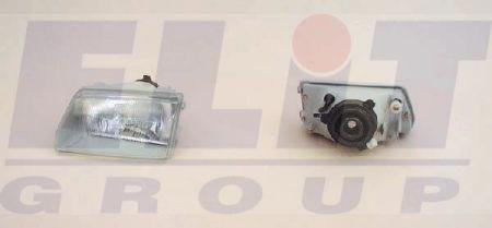 Fotografia produktu DEPO 661-1129L-LD-EF reflektor Fiat CQN 93- P H4 reg.manualna szara obudowa
