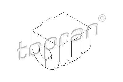 Fotografia produktu TOPRAN 501 793 guma stabilizatora przedniego BMW Z4 E85, E86