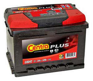Fotografia produktu CENTRA CB542 akumulator sam. 50Ah/510A Centra Plus P+ 242x175x175