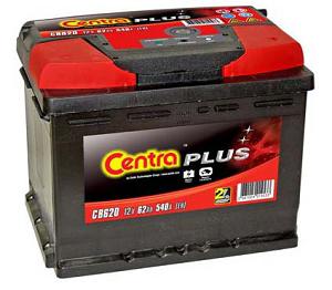 Fotografia produktu CENTRA CB620 akumulator sam. 62Ah/540A Centra Plus P+ 242-175-225