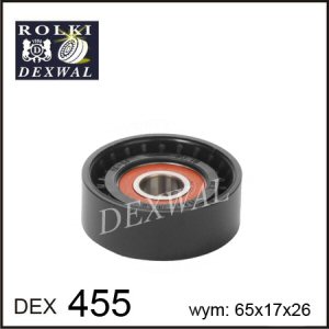 Fotografia produktu DEXWAL DEX456 rolka napinacza, pasek klinowy wielorowkowy Fiat, Opel, Suzuki