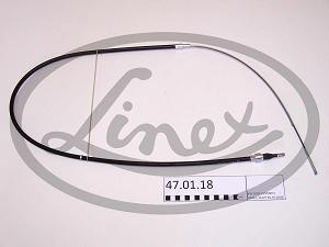 Fotografia produktu LINEX 47.01.18 linka hamulca Golf III 95-97 (tarcze) dł-1612/1093