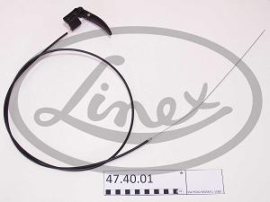 Fotografia produktu LINEX 47.40.01 linka pokrywy silnika VW Polo dł-1580/1650