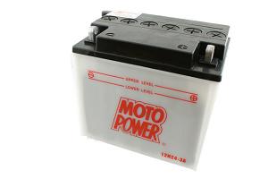 Fotografia produktu MOTO POWER 12N24-3A akumulator                          24Ah 200A prawy + 184x124x160