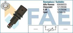 Fotografia produktu FAE FAE33225 czujnik temperatury powietrza dolotowego Opel