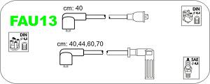 Fotografia produktu JANMOR FAU13-JAN kable zapłonowe Fiat Tempra 1.6 90-93 (Premium)