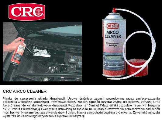 Fotografia produktu CRC CRC10702113 środek odkażający klimatyzacje Airco Cleaner 250ml