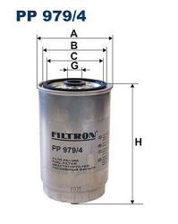 Fotografia produktu FILTRON PP979/4 filtr paliwa Hyundai Getz Accent 1.5CRDI 06-