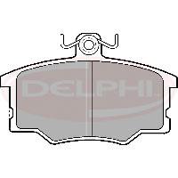 Fotografia produktu DELPHI LP179 klocki hamulcowe P Audi 80 82- Audi 100 -82 19 mm