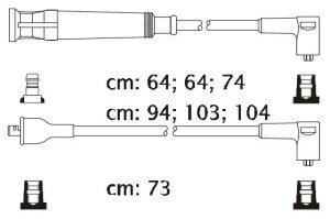 Fotografia produktu CARHOFF 06-1121 kable zapłonowe BMW6 E24 3.3 77-81 (Premium)