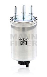Fotografia produktu MANN-FILTER WK829/3 filtr paliwa Ford Focus 1.8TDCI, Mondeo 2.0 TDCI 01-