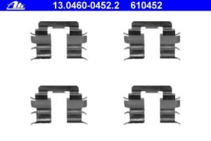Fotografia produktu ATE 13.0460-0452.2 zestaw instalacyjny klocków hamulcowych Nissan Micra 92-