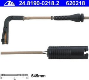 Fotografia produktu ATE 24.8190-0218.2 czujnik klocków hamulcowych BMW5 E39 96-03 tył 550mm