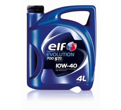Fotografia produktu ELF ELF 10W40/4L olej silnikowy 10W40 Evolution 700 STI                             4L
