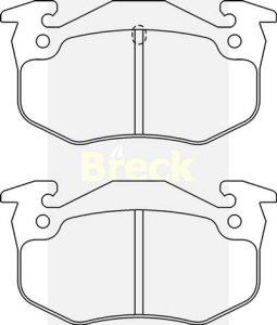 Fotografia produktu BRECK 20635-00-702-10 klocki hamulcowe Citroen BX, C15 tył Peugeot 205 tył