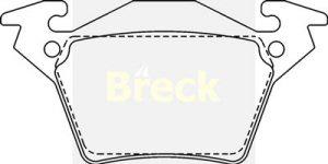 Fotografia produktu BRECK 23020-00-704-00 klocki hamulcowe Mercedes-Benz (V-Class, Vito)