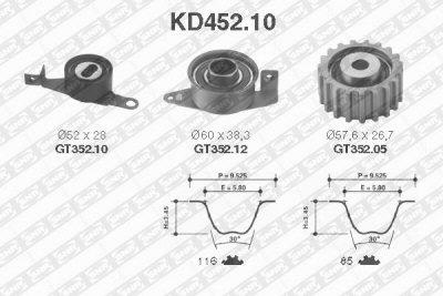 Fotografia produktu SNR KD452.10 zestaw rozrządu Ford Mazda