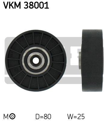 Fotografia produktu SKF VKM38001 napinacz paska wielorowkowego Mercedes 190,2.0-3.0Dsl. ,500