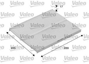 Fotografia produktu VALEO 698167 filtr powietrza kabinowy Opel