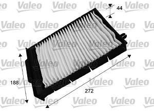 Fotografia produktu VALEO 698730 filtr powietrza kabinowy Renault Megane