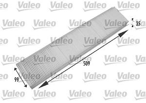 Fotografia produktu VALEO 698779 filtr powietrza kabinowy Ford Jaguar