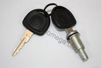 Fotografia produktu AUTOMEGA 1051330009 wkład zamka + klucz Opel Corsa B/Astra F/G