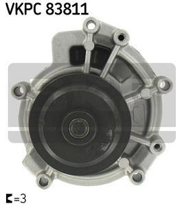 Fotografia produktu SKF VKPC83811 pompa wody Citroen Jumper/Peugeot Boxer 96- 2.5D/TD