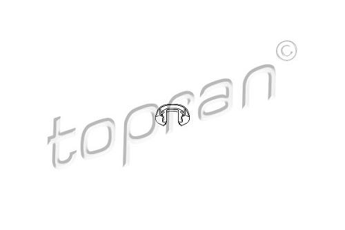 Fotografia produktu TOPRAN 109 731 zawleczka pierścień sprężynujący zabezpieczający VW Polo Seat Ibiza