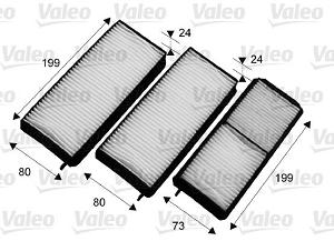 Fotografia produktu VALEO 715664 filtr powietrza kabinowy Mazda