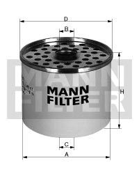 Fotografia produktu MANN-FILTER P917X filtr paliwa Ford 1.6D/1.8D/TD wtrysk CAV