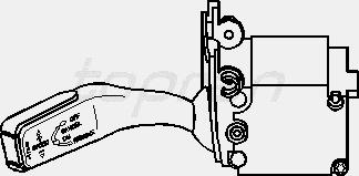 Fotografia produktu TOPRAN 110 110 przełącznik tempomatu  Audi A4, A6