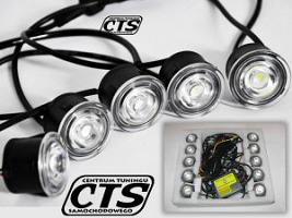 Fotografia produktu CTS HID502/CTS światła do jazdy dziennej 5 Led z włącznikiem automatycznym