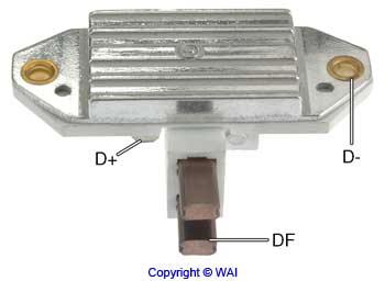 Fotografia produktu TRANSPO IK543 regulator napięcia alternatora VW Golf II 83- 1.3i