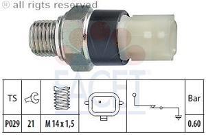 Fotografia produktu FACET 7.0178 czujnik ciśnienia oleju Clio III Laguna Megane Modus Micra Note Qashqai