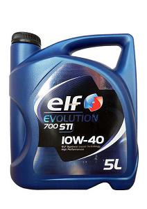 Fotografia produktu ELF ELF 10W40/5L olej silnikowy 10W40 Competition/Evolution 700 STI         5L