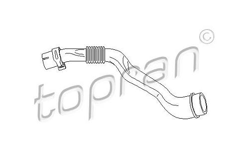 Fotografia produktu TOPRAN 111 127 przewód odmy VW Passat Skoda Superb
