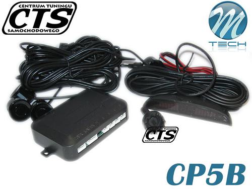 Fotografia produktu CTS 5901508512963 zestaw czujniki parkowania z wyświetlaczem LED 4 sensory
