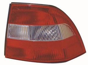 Fotografia produktu ABAKUS 00470204 lampa tylna Opel Vectra 95- P biało- czerwona