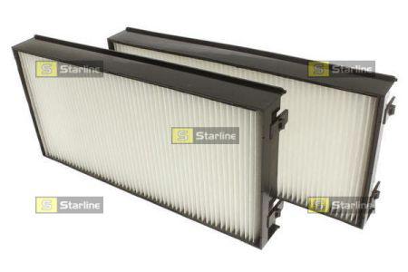 Fotografia produktu STARLINE S SF 2KF9535 filtr kabinowy BMW X5 E70 3.0-3.5D 03/07-  292.00x145.00x34.00