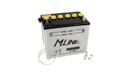 Fotografia produktu M.LINE C60-N24L-A akumulator                          28AH 12V 300A motocyklowy suchy/prawy +