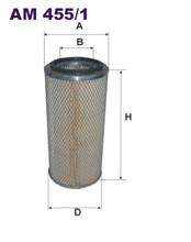 Fotografia produktu FILTRON AM455/1 filtr powietrza Iveco 85.14-145.17