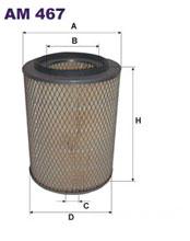 Fotografia produktu FILTRON AM467 filtr powietrza Iveco 260.23-330.32