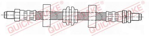 Fotografia produktu QUICK BRAKE QB42.913 przewód hamulcowy elastyczny tylny prawy Ford Mondeo 96-