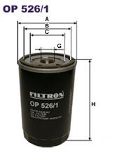 Fotografia produktu FILTRON OP526/1 filtr oleju VW/Audi benzyna 91-