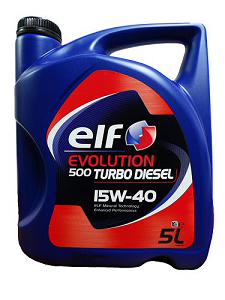 Fotografia produktu ELF ELF 15W40TD/5L olej silnikowy 15W40 Evolution 500 Turbo diesel