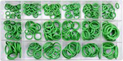 Fotografia produktu WAK O-RING Z10  X 2 o-ring do klimatyzacji zielony                  10x2               3/8"x5/64"