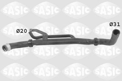 Fotografia produktu SASIC SA3400004 przewód chłodnicy Peugeot 406 95-04 1.8/2.0 16v