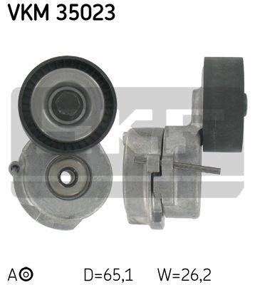 Fotografia produktu SKF VKM35023 rolka napinacza rozrządu Fiat Grande Punto 1.3D Multijet 05-, Opel Corsa C 1.3 C